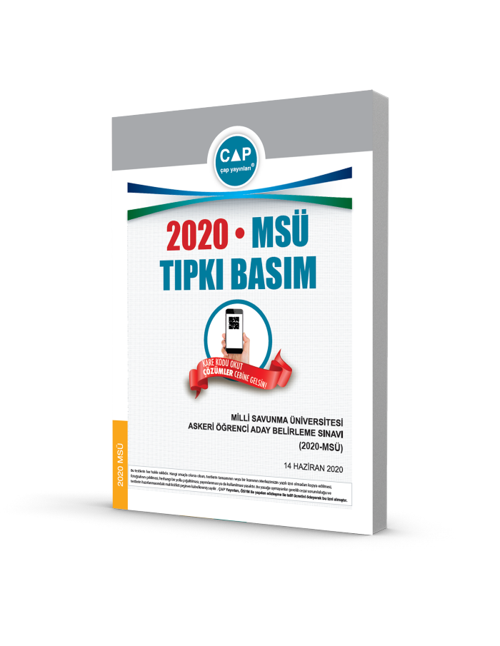 ÜNİV. HAZ TIPKI BASIM DENEME (MSÜ) - 2020